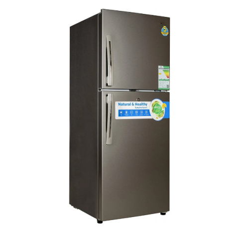 ثلاجة كليكون بابين 7.8 قدم استيل