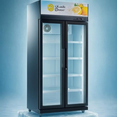 ثلاجة دانسات عرض بابين 19.8 قدم زجاجية 560 لتر