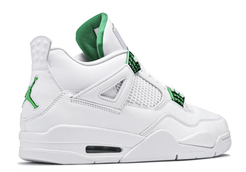 حذاء اير جوردان 4 أخضر معدني