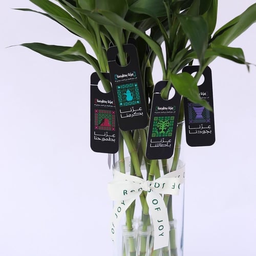 توزيعات ساق البامبو لليوم الوطني 95 - فازة وسط