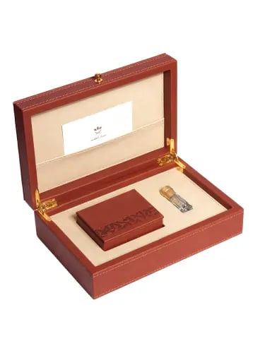 صندوق اهداء جلدي فاخر