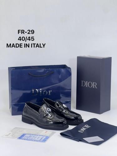 Dior Black Patent Loafer