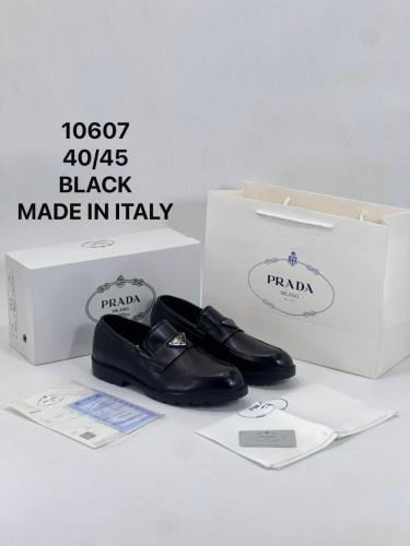 Prada Triangle Strap Loafer