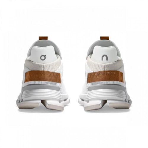 On Cloudnova Sneakers in White Pearl — Mesh Upper...
