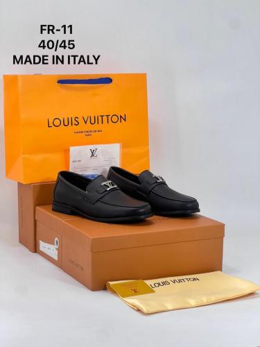 Louis Vuitton Classic Black Leather Loafer