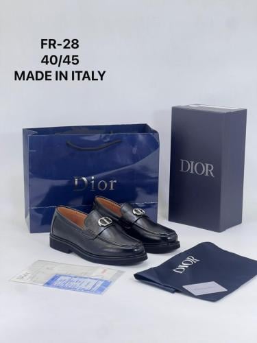 Dior Classic Leather Buckle Loafer