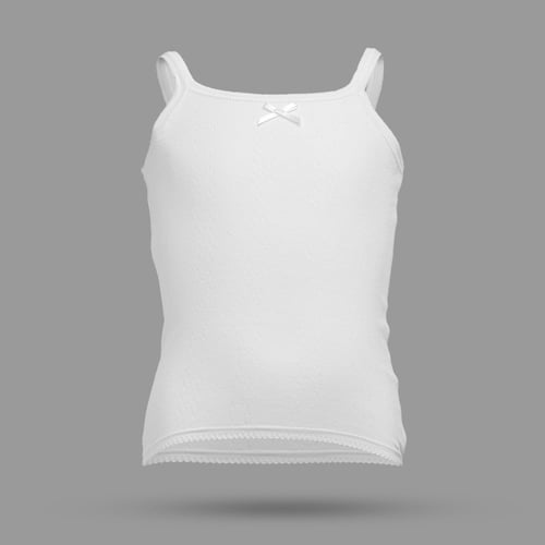 طقم بناتي قطن جاكار ( نقشة متعرجة )