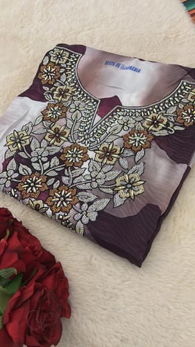 حرير ايطالي موديل الهاينك متروس كرستال