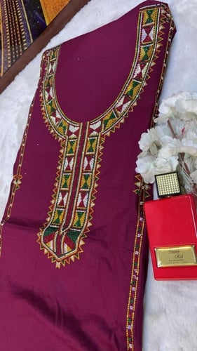 قطن كويتي (الاقطان تغسل قبل الخياطه) متروس كرستال...