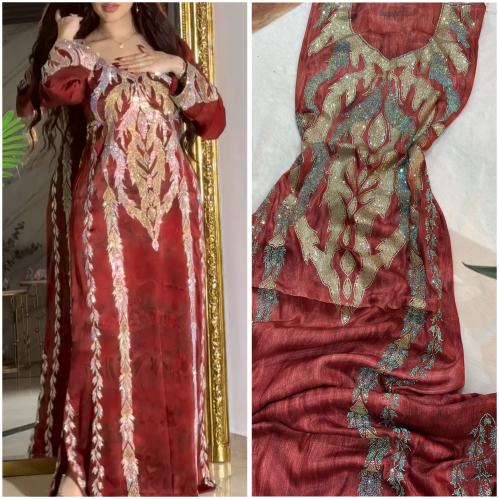 حرير يوريو كرستال امام وخلف مع السروال