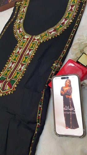 قطن كويتي (الاقطان تغسل قبل الخياطه) متروس كرستال...