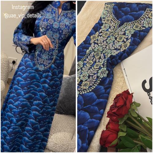 حرير ايطالي موديل الهاينك متروس كرستال