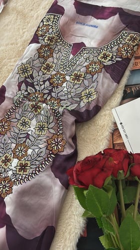 حرير ايطالي موديل الهاينك متروس كرستال