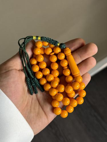 Bakelite rosary - custom-made tassel