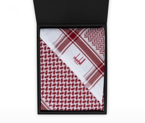 شماغ دانهيل الأحمر كلاسيك