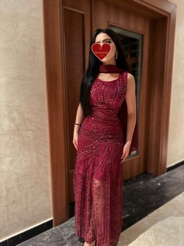 Dress with a shawl