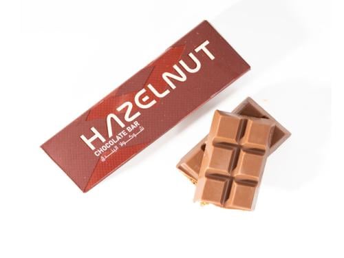 لوح شوكولاتة - البندق