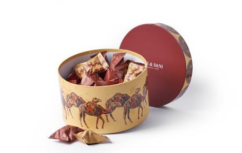 بوكس سمراء دائري