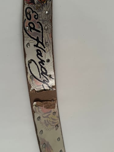ED Hardy vintage belt