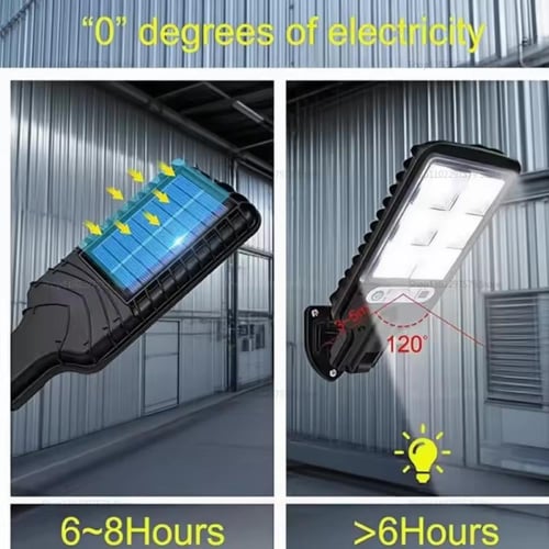 مصباح اضائه LED يعمل بالطاقه