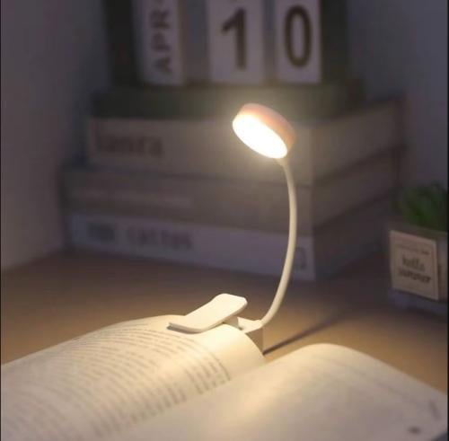 مصباح قراءة LED يعمل بالطارية,إضاءة متدرجة