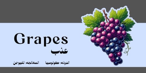 قهوة مختصة كولومبية ( عنب ) 250 جم