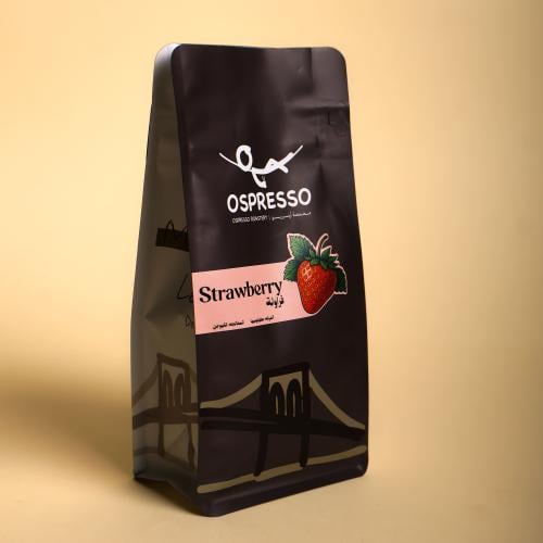 قهوة مختصة كولومبية ( فراولة ) 125 جم
