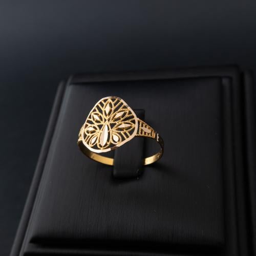 خاتم ذهب عيار 21