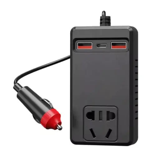 محول طاقة ذكي للسيارة بمنافذ USB موديل C12