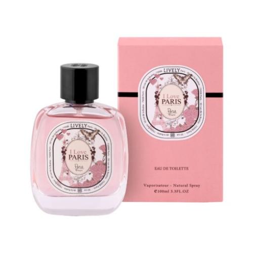عطر لايفلي اي لوف باريس lively i love paris parfum