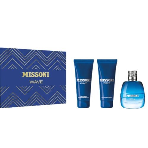 طقم عطر ميسوني ويف الرجالي missoni wave men EDP se...