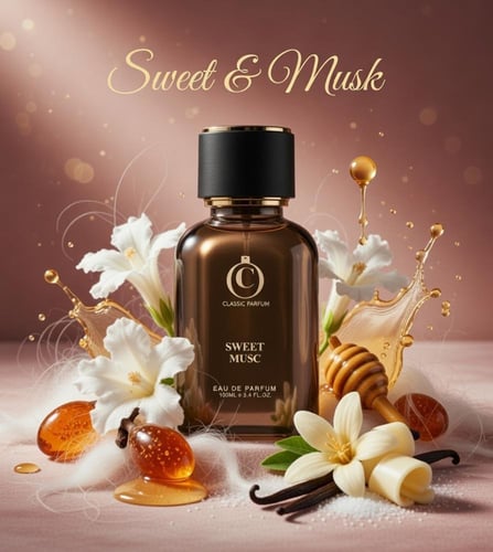 عطر كلاسيك سويت مسك classic perfume sweet musc