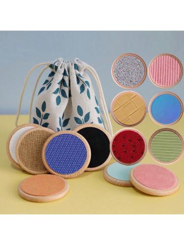 مجموعة من الملامس الحسية تساعد الطفل على التميز بي...