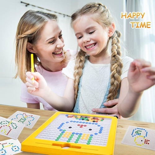 وسيلة تعليمية مغناطيسية لأطفالك تنمّي مهاراتهم وإب...