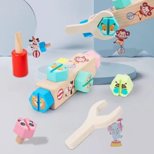 وسيلة تعليمية فك وتركيب المسمار تساعد ألأطفال على...