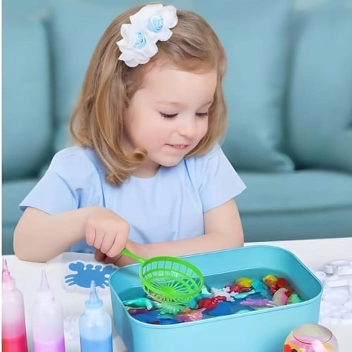 المجموعة السحرية لصنع أشكال لحيوانات بحرية بطرق بس...