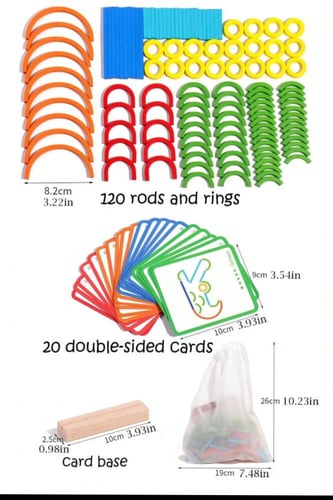 وسيلة لتطوير و تعليم الأطفال الأشكال والألوان وتطو...