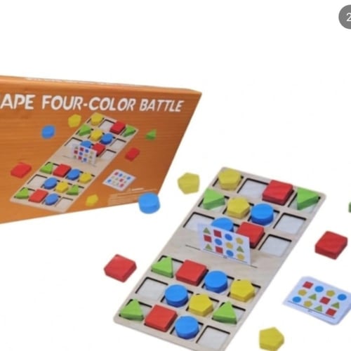 لعبة تحدي مطابقة الأشكال