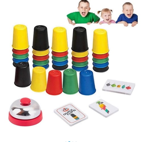 لعبة تحدي الأكواب من خلال مطابقة الصور بترتيب الأك...