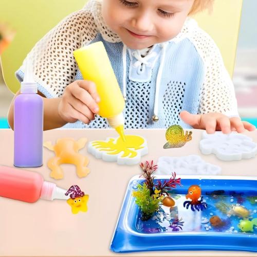 المجموعة السحرية لصنع أشكال لحيوانات بحرية بطرق بس...