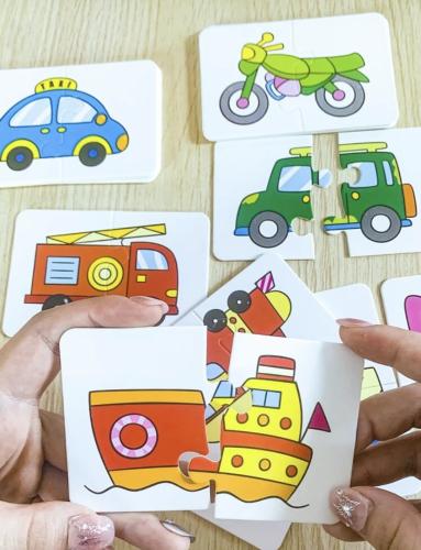 وسيلة إكمال الجزء الناقص من الصورة تساعد الطفل على...