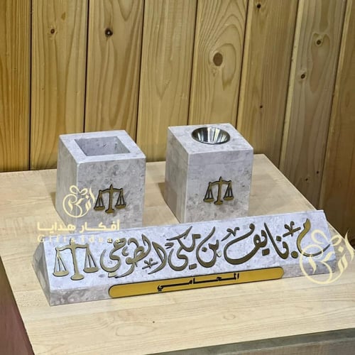 اطقم مكتبية فاخرة رخامية