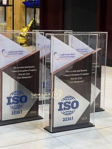 دروع تذكارية فخمة - درع خشبي