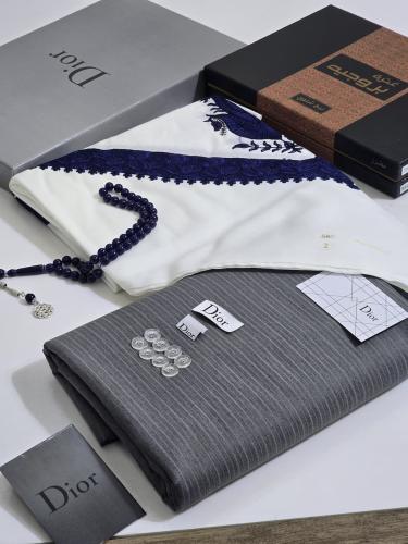 هدايا رجالية شتوية - قماش ديور شتوي + غترة بروجيه