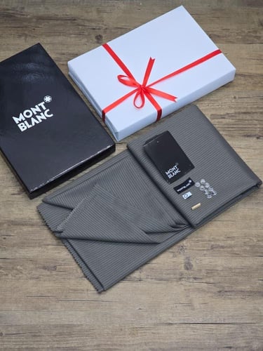 قماش رجالي شتوي مقلم تيتانيوم