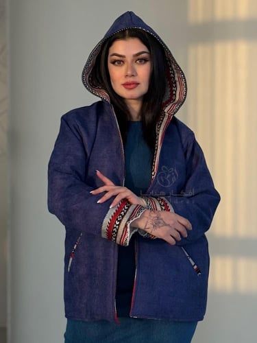 جاكيت شتوي نسائي - مبطن دبل فيس