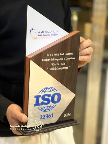 دروع تذكارية فخمة - درع خشبي