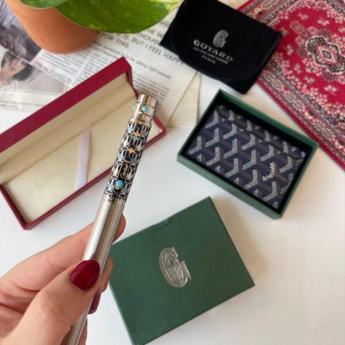 طقم قلم كارتير سانتوس وبوك جويارد