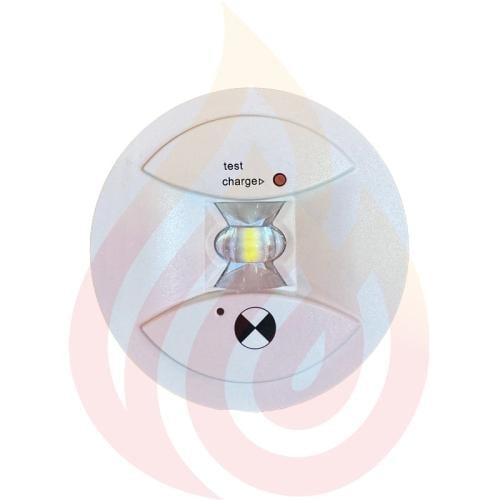 Overhead emergency lighting line/point