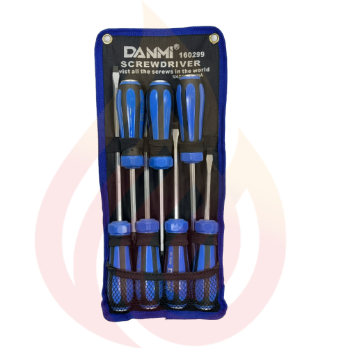 Blue screwdriver set (7 pieces)